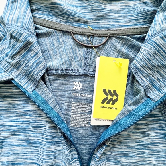 All in Motion Men's Cozy Soft Stretch 1/4 Zip Pullover | NWT - Picture 9 of 13